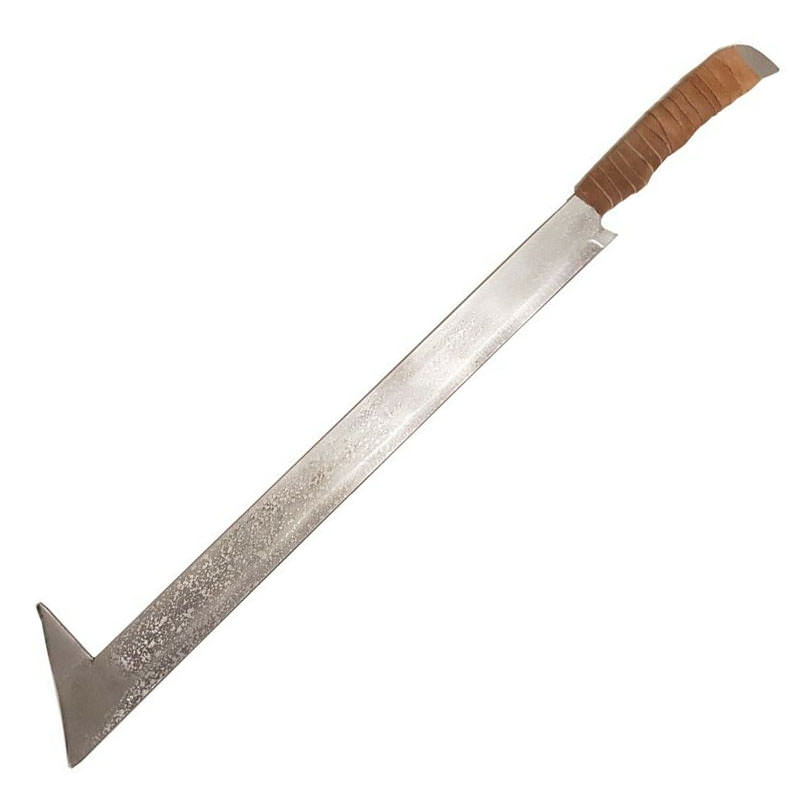 Fantasy Scimitar Uruk Sword with Rust Finish - Tophatter's Army Products & Self Defense Collectible Weapons - Tophatter Daily Deals